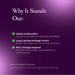 Men Siore Kesar Musk Perfume 12 ml image 4