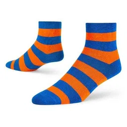 dynamocks Men Pack of 3 Striped Ankle-Length Socks image 4