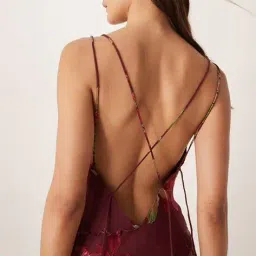 asos design Women Floral Print Bodycon Dress image 4