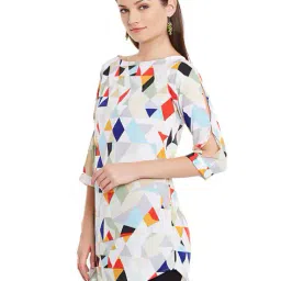 leia Women Boat-Neck Regular Fit Top  image 4