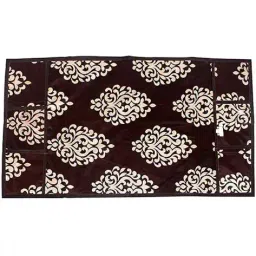 revexo Set of 4 Floral Print Fridge Mats with Top Cover image 4