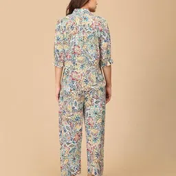 the mom store Women Printed Nightwear Set image 4