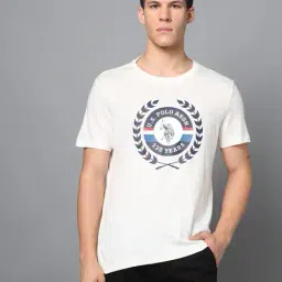 u.s. polo assn. Men Brand Print Slim Fit Crew-Neck T-Shirt image 4