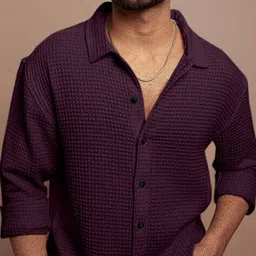 buda jeans co Men Regular Fit Shirt with Spread Collar image 4