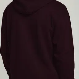 buda jeans co Men Regular Fit Typographic Hoodie image 4