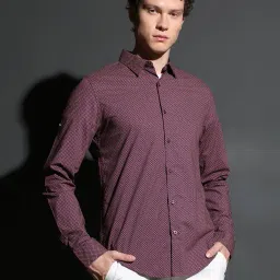 superdry Printed Long-Sleeve Poplin Shirt image 5