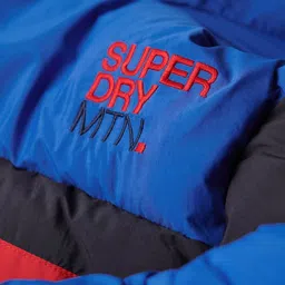 superdry Retro Panel Short Puffer Coat image 5