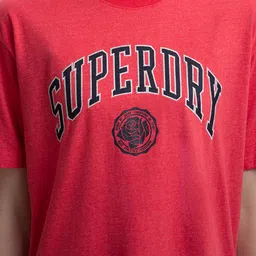 superdry Vintage Varsity Brand Embroidered T-Shirt image 5