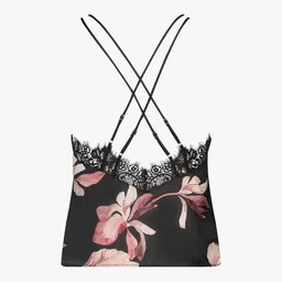 hunkemoller Floral Print Lace Cami Top image 5