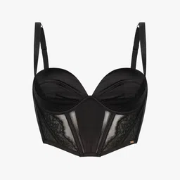 hunkemoller Nicole Padded Underwired Longline Bra image 5