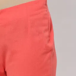 Cropped Trousers with Semi-Elasticated Waist image 5