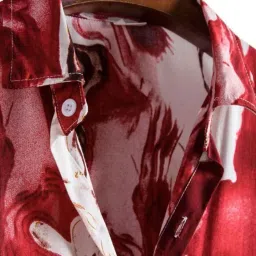 jankit designer Men Regular Fit Tie & Dye Shirt with Short Sleeves image 5