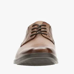 clarks Leather Formal Derby Shoes image 5