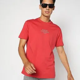 armani exchange Men Regular Fit Cotton Crew-Neck T-Shirt with Brand Embroidery-picture-11