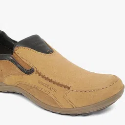woodland Slip-On Casual Shoes with Elasticated Gussets image 5