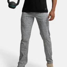 jockey Men SP27 Super Combed Cotton Rich Slim Fit Trackpants with Zipper Pockets and Stay Fresh Treatment image 5