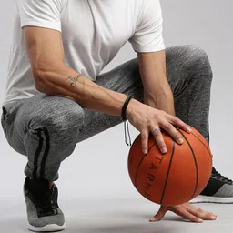 madsto Mid-Rise Track Pants with Elasticated Waist image 5