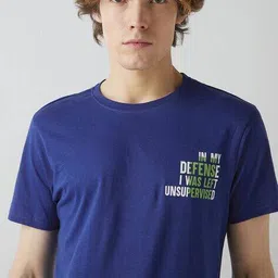 bewakoof Men Cotton Graphic Printed T-Shirt image 5