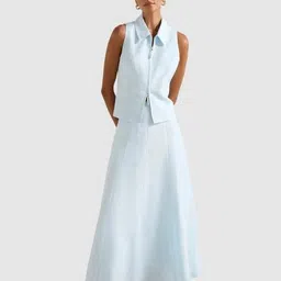 forever new Women A-Line Skirt with Elasticated Waist image 5