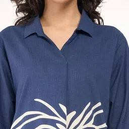 akkriti by pantaloons Women Printed Shirt Dress with Spread Collar image 5