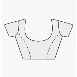 indie picks Strip Print Linen Cotton Saree  image 5