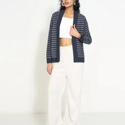 akkriti by pantaloons Women Abstract Cardigan image 5