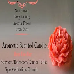 atorakushon Set of 2 Floral Scented Candles image 5