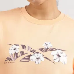 reebok Women Floral Regular Fit Sweatshirt image 5