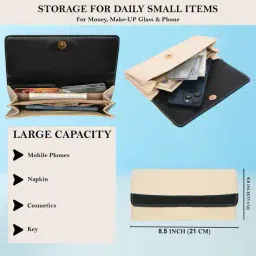 womanix Women Laptop Handbag with Adjustable Strap image 5