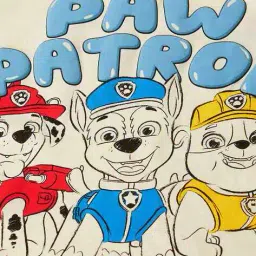 max Paw Patrol Print Stylised Fit Cotton Round-Neck T-Shirt image 5