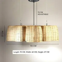 habere india Bamboo Pendant Lamp Hanging Lights image 5