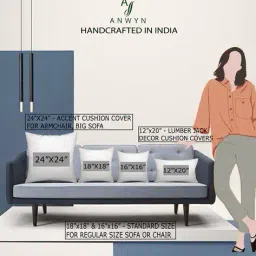 anwyn Cotton Embroidered Zip Closure Square Cushion Cover  image 5