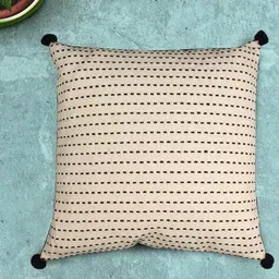 sanskrutihomes HANDMADE COTTON CUSHION COVER 20"x20" image 5