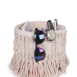 astrid Textured Cotton Basket image 5