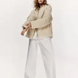 h&m Loose Fit Zip Closure Jacket  image 5