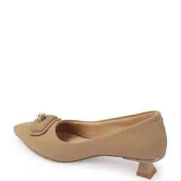 carlton london Women Kitten Heeled Sandals with Synthetic upper image 5