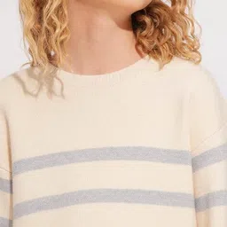 vero moda Women Stripes Pullover image 5