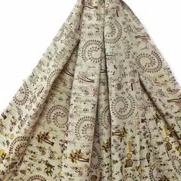molcha by babita singh Women Floral print Dupatta image 5