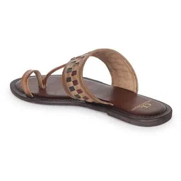 carlton london Women Braided Toe-Ring Flat Sandals image 5