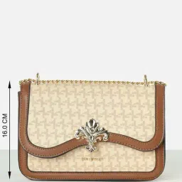 van heusen Women Sling Bag with Chain Strap image 5
