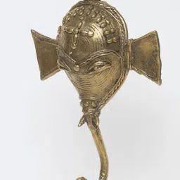 sthula's Dokraganesha Brass Figurine image 5