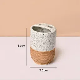 market 99 Set of 4 Ceramic Bathroom Accessories image 5