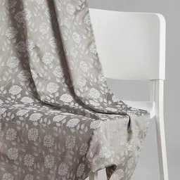 haus & kinder Moonlace Drape Jacquard Door Curtain image 5