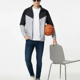 buda jeans co Men Colourblock Regular Fit Jacket image 5