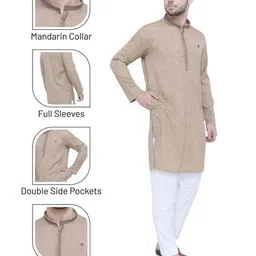 kuons avenue Men Short Kurta image 5