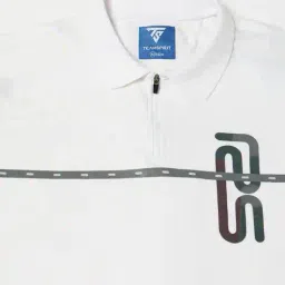 teamspirit Men Printed Regular Fit Polo T-Shirt image 5