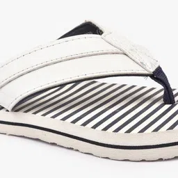 frisbee Striped Thong-Strap Flip-Flops image 5