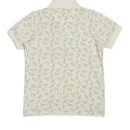 u.s. polo assn. Boys Graphic Print Regular Fit Polo T-Shirt image 5