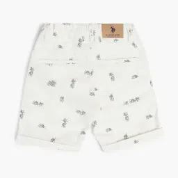 u.s. polo assn. Boys All-Over Logo Print Regular Fit Shorts image 5