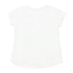 u.s. polo assn. Girls Typographic Print Regular Fit Round-Neck T-Shirt image 5